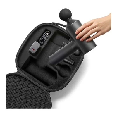 Xiaomi Muscle Massage Gun With Ultra quiet operation And 3 Massage Heads - Black